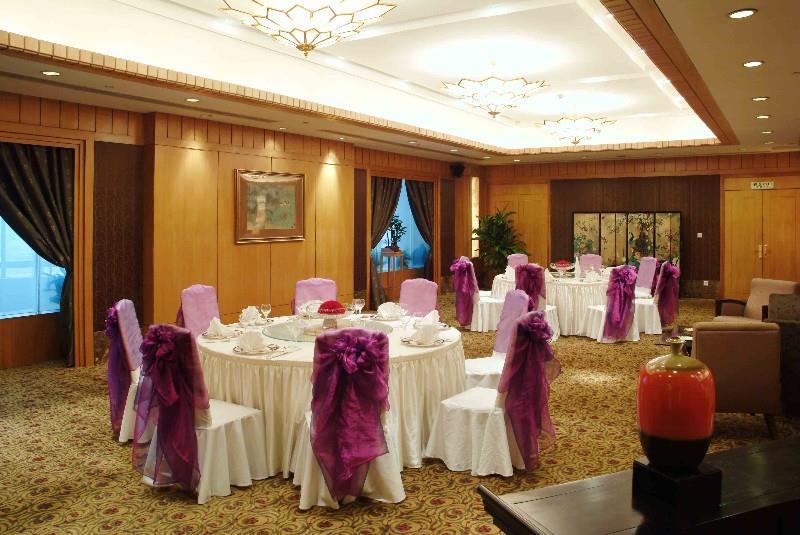 Jinling Purple Mountain Hotel Shanghai（Shanghai Grand Trustel Purple Mountain Hotel） מסעדה תמונה